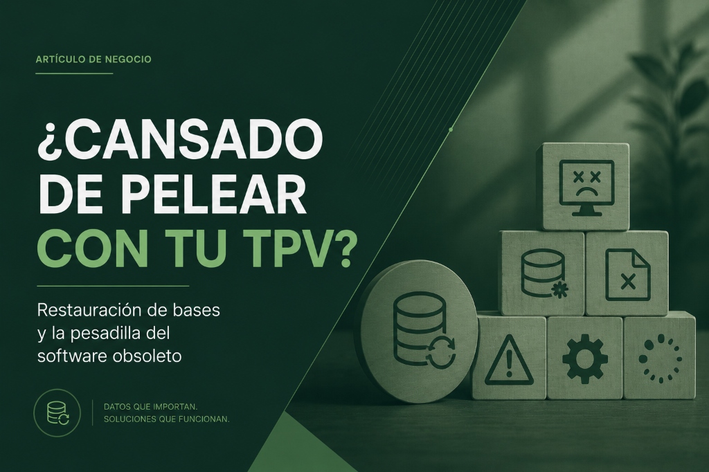 ¿Cansado de pelear con tu TPV? Restauración de bases y la pesadilla del software obsoleto cover image