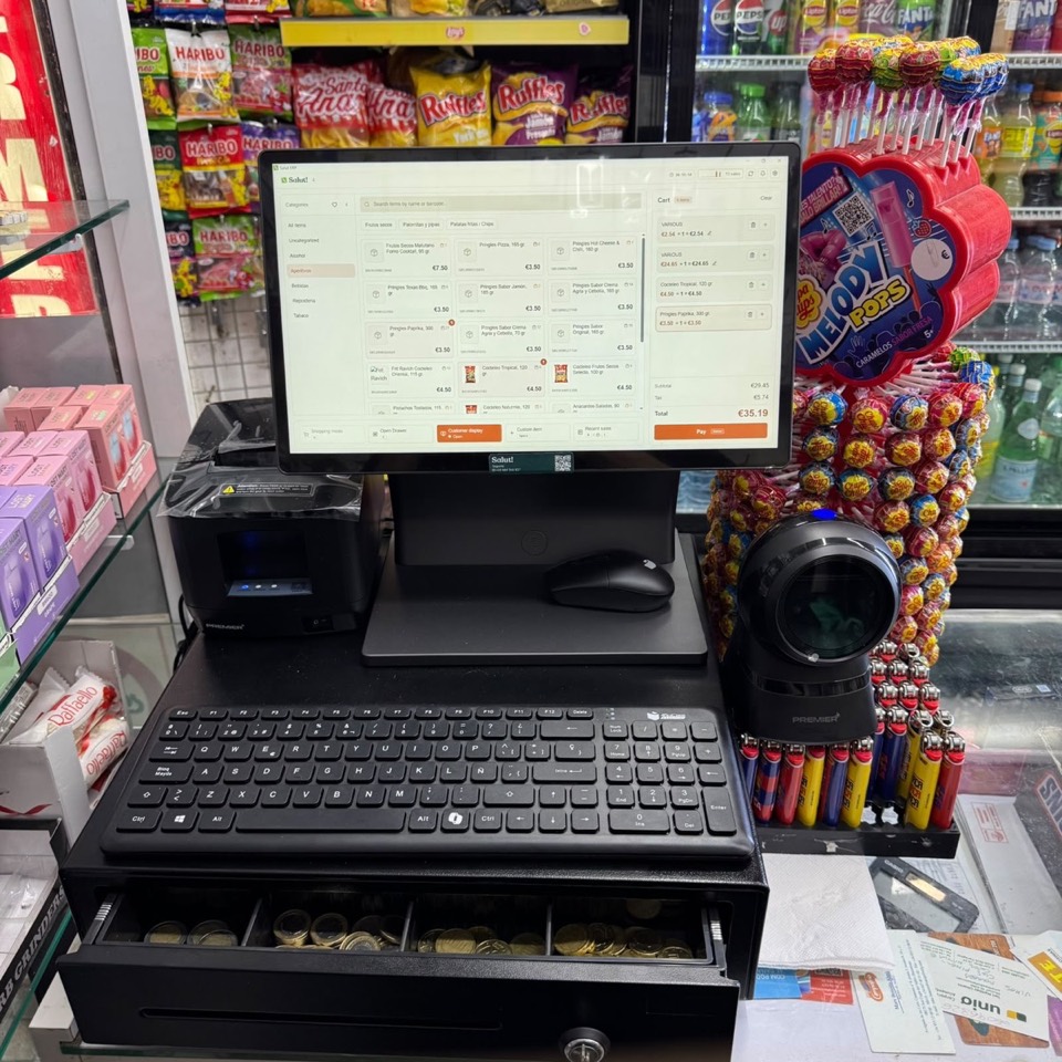 Sistema Salut instalado en una tienda 1