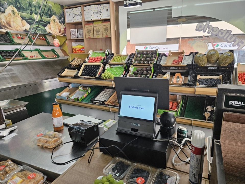 Sistema Salut instalado en una tienda